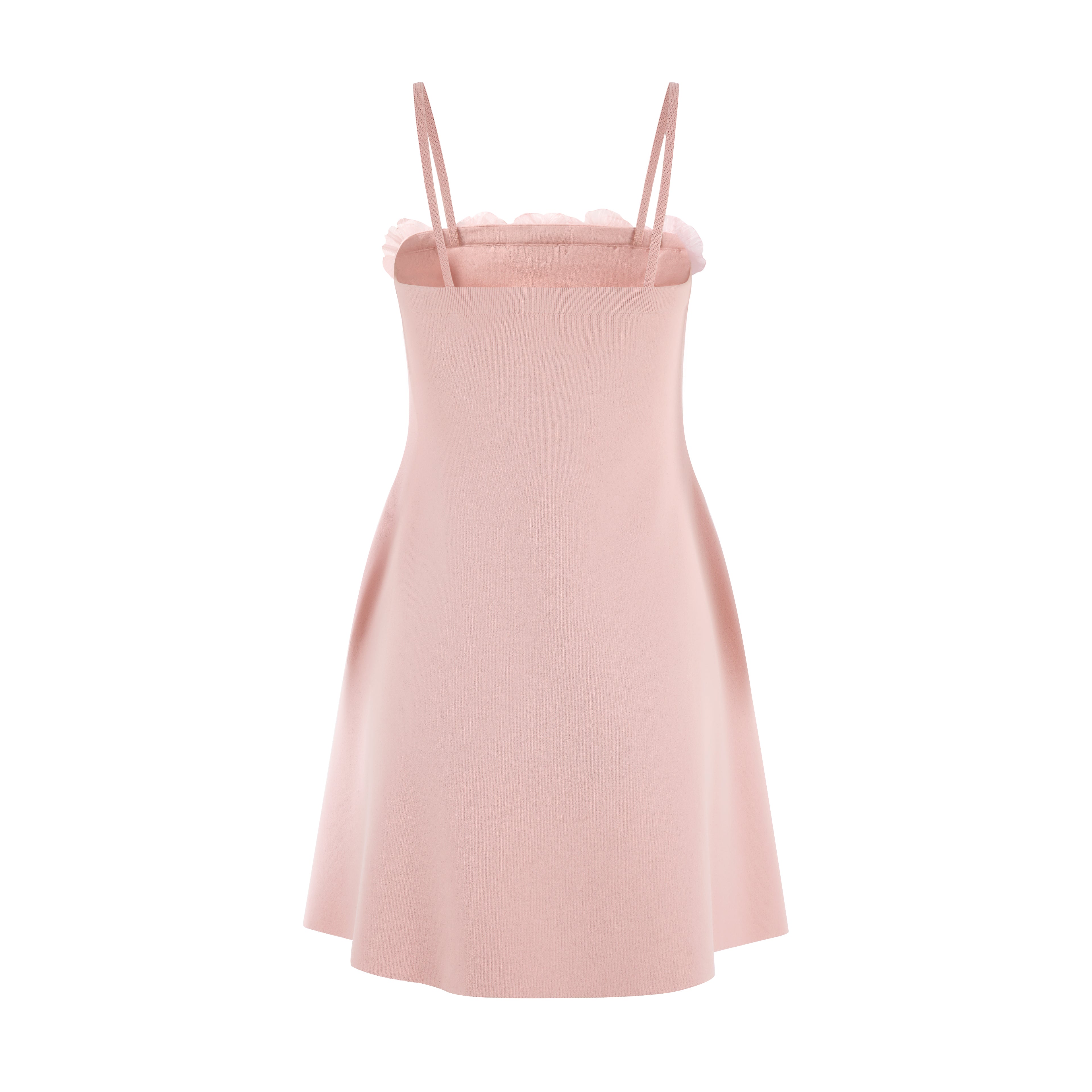 Sweat Petals Knit Flared Dress