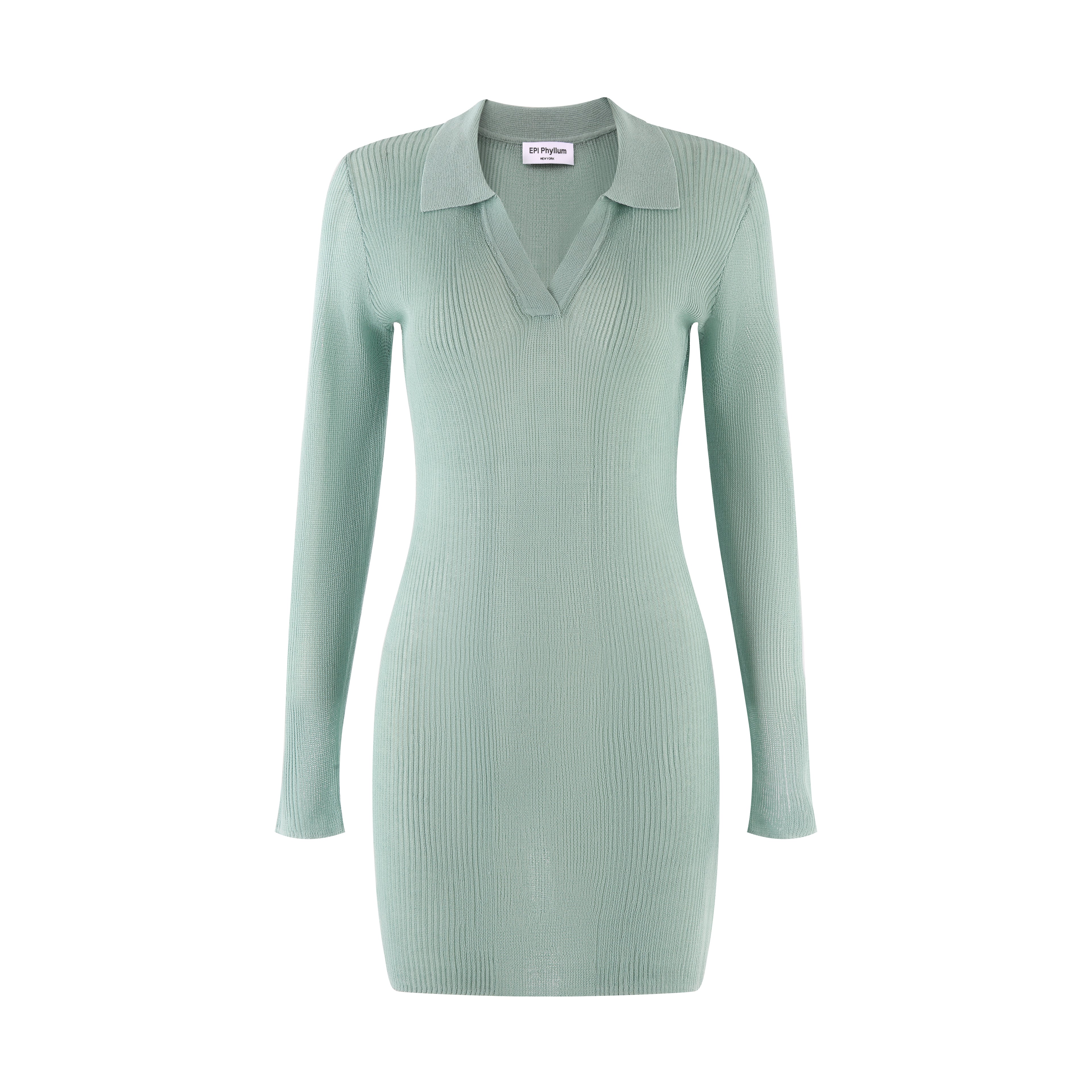 Liz Knit Sheer Polo Dress