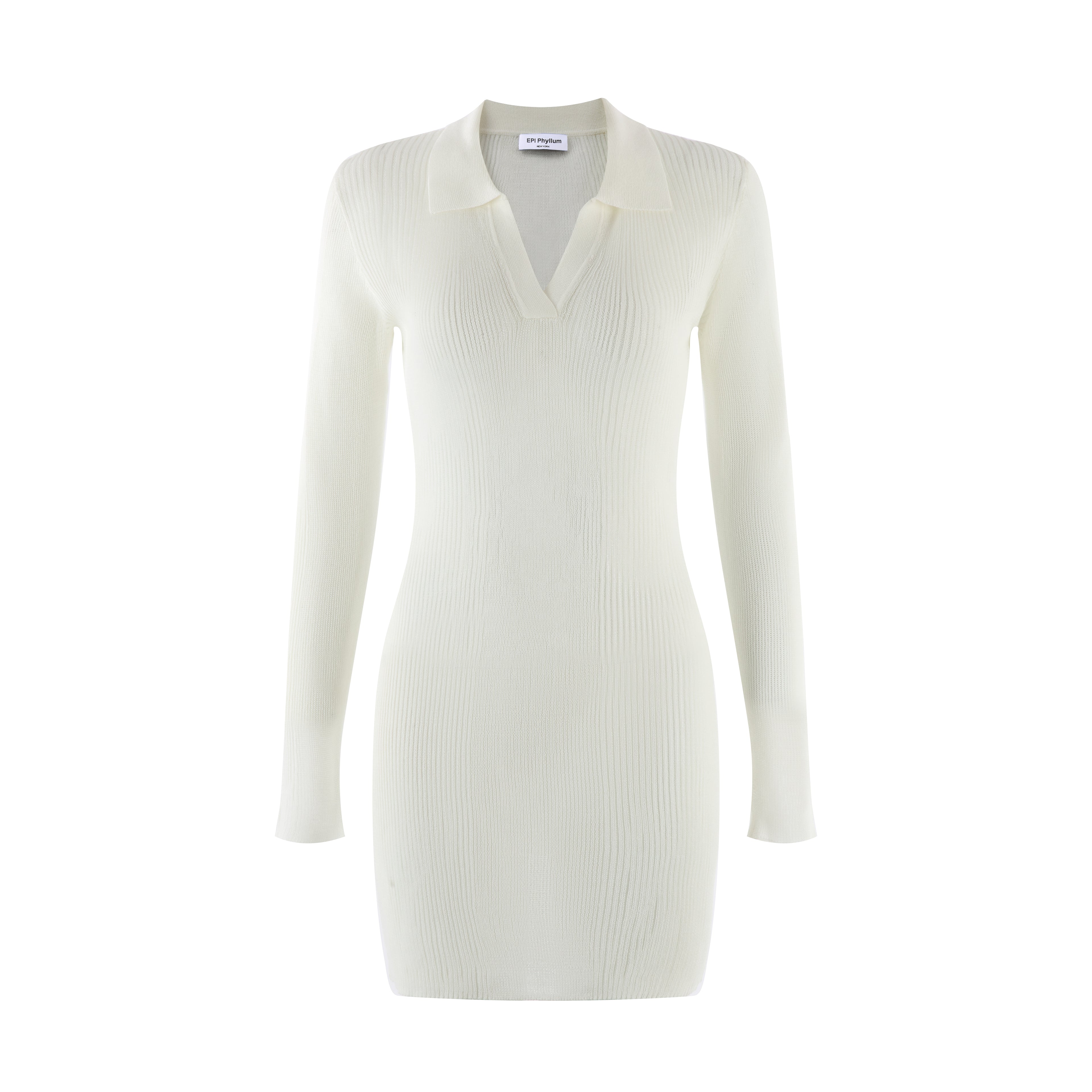 Liz Knit Sheer Polo Dress